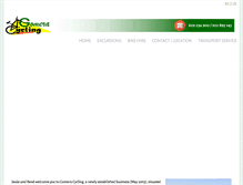 Tablet Screenshot of gomeracycling.com